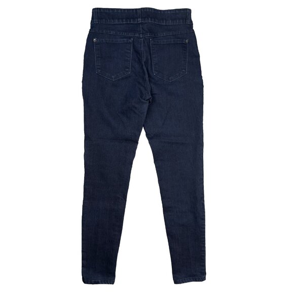 IRIS SETLAKWE Made in Canada Dark Indigo‎ Rinse Stretch Skinny Jeans Size 28 - Picture 3 of 6